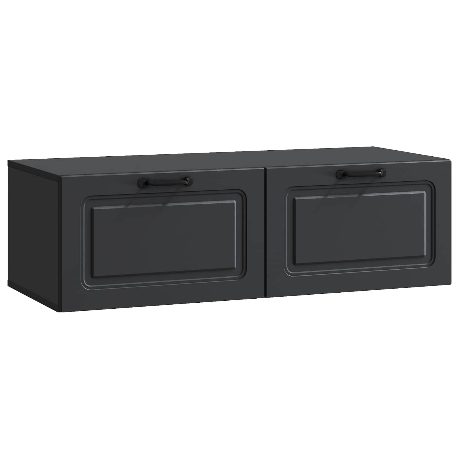 Glossy wall-mounted TV cabinet 59.5 x 31 x 30 cm