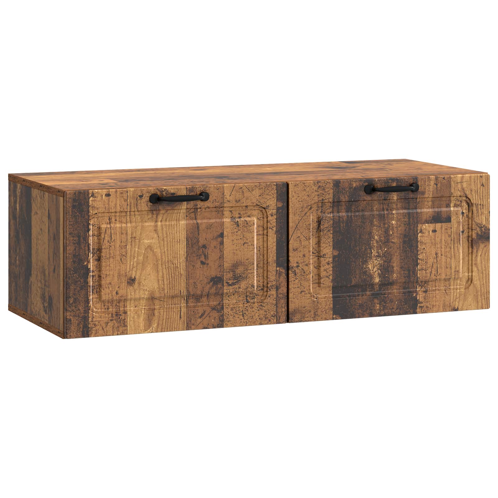 Glossy wall-mounted TV cabinet 59.5 x 31 x 30 cm