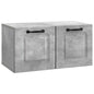 Glossy wall-mounted TV cabinet 59.5 x 31 x 30 cm