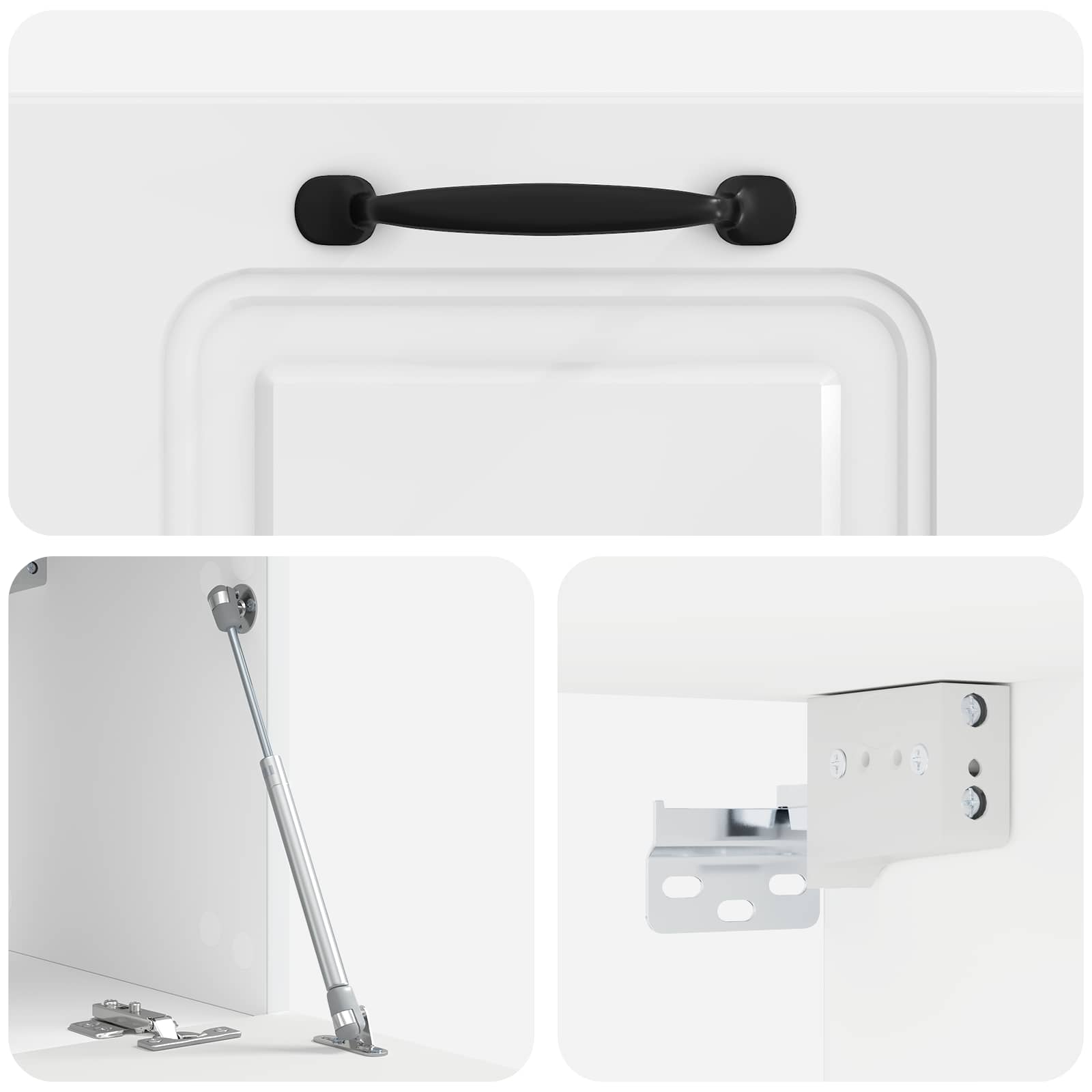 Mueble para TV de pared Brillante 59,5 x 31 x 30 cm