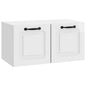Glossy wall-mounted TV cabinet 59.5 x 31 x 30 cm