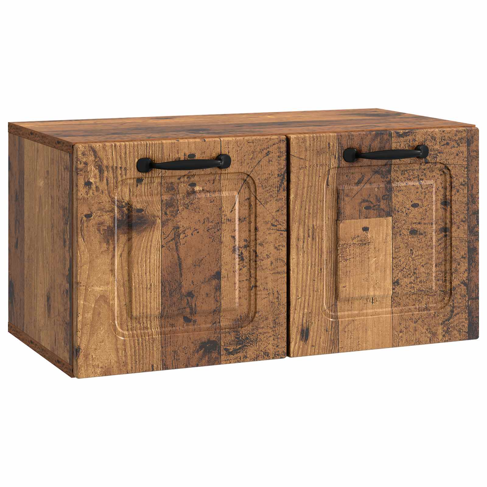Glossy wall-mounted TV cabinet 59.5 x 31 x 30 cm