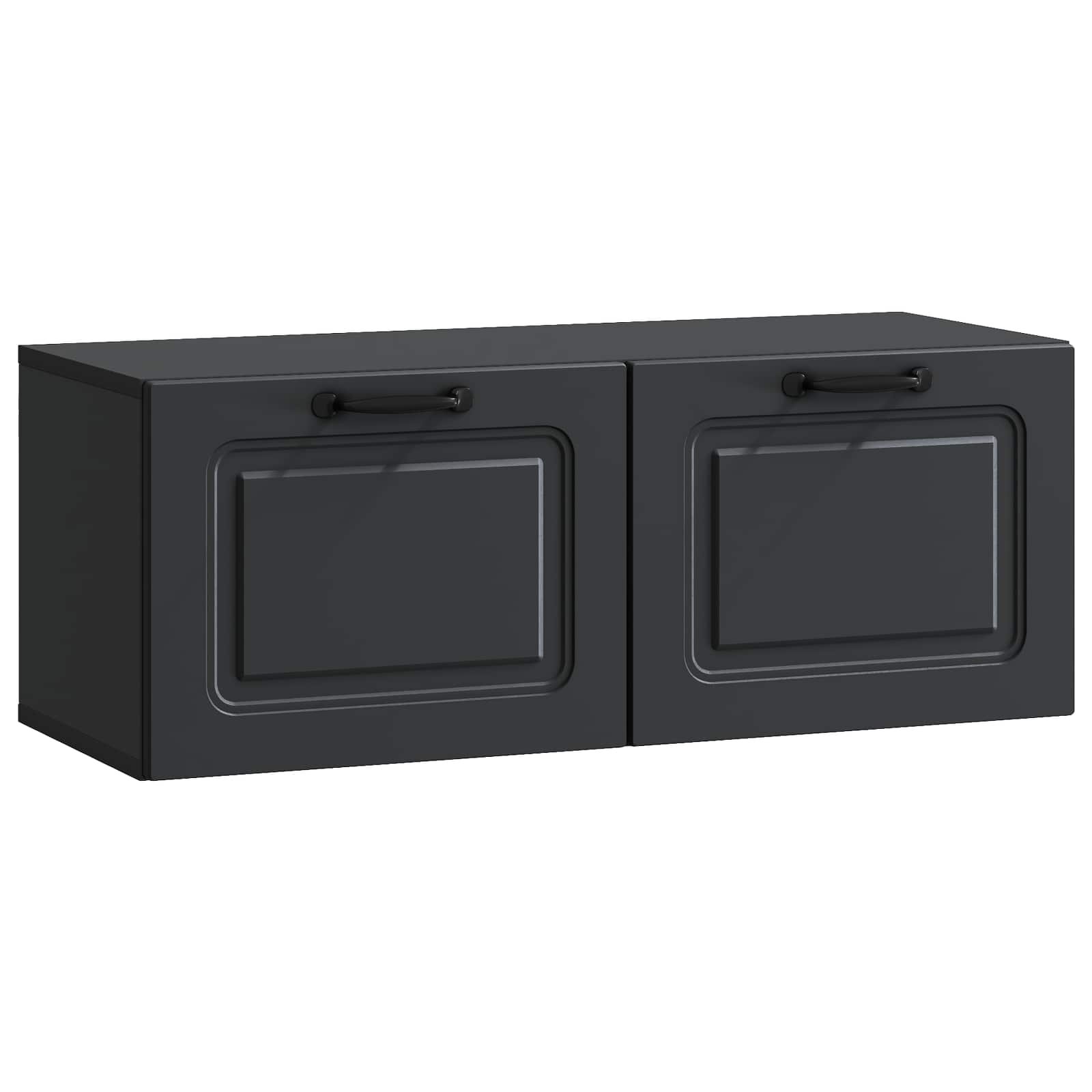 Glossy wall-mounted TV cabinet 59.5 x 31 x 30 cm