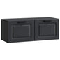 Glossy wall-mounted TV cabinet 59.5 x 31 x 30 cm