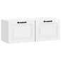 Glossy wall-mounted TV cabinet 59.5 x 31 x 30 cm