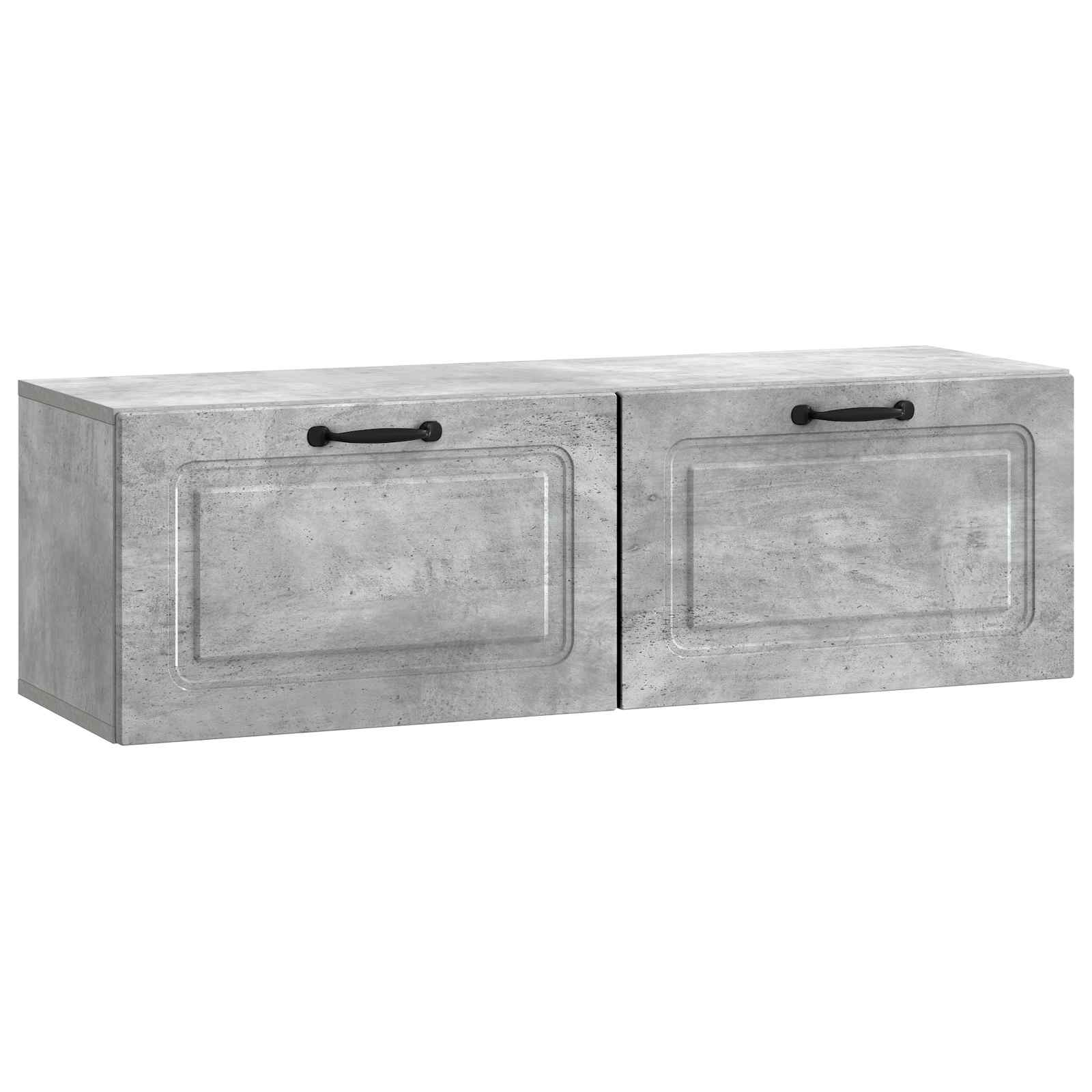 Glossy wall-mounted TV cabinet 59.5 x 31 x 30 cm