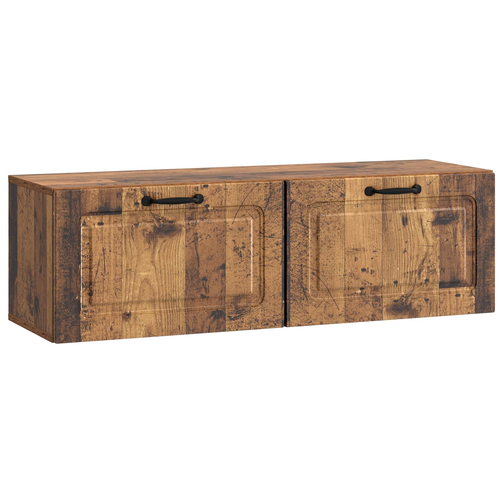 Glossy wall-mounted TV cabinet 59.5 x 31 x 30 cm