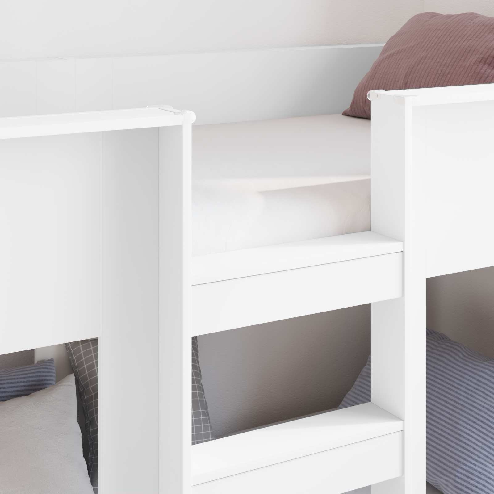 Cama Litera para Niños 100 x 200 cm Madera de ingeniería