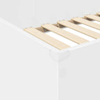 Estructura de litera con escritorio 100 x 200 cm