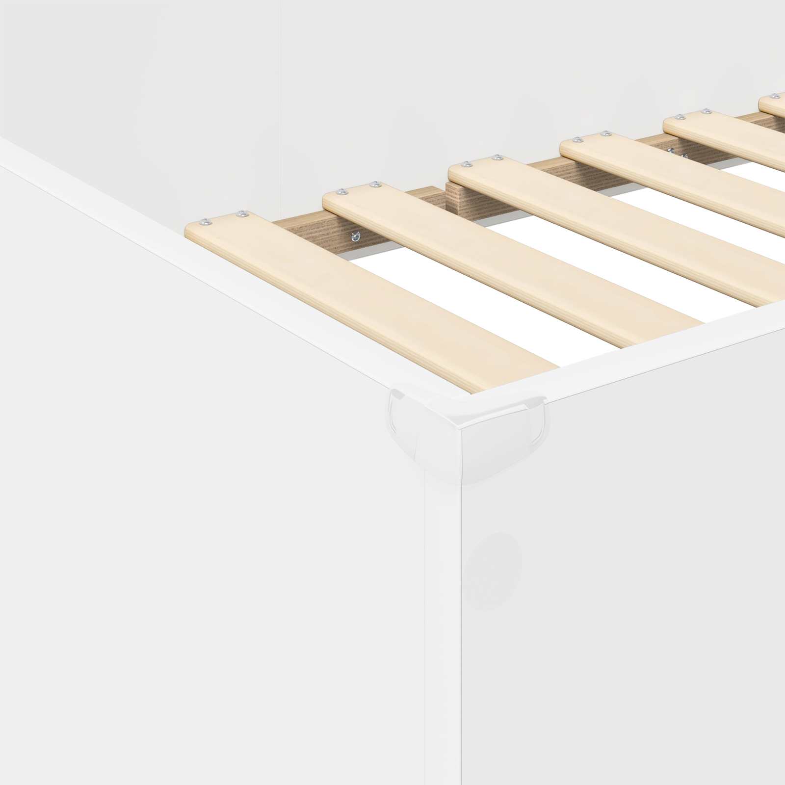 Estructura de litera con escritorio 100 x 200 cm