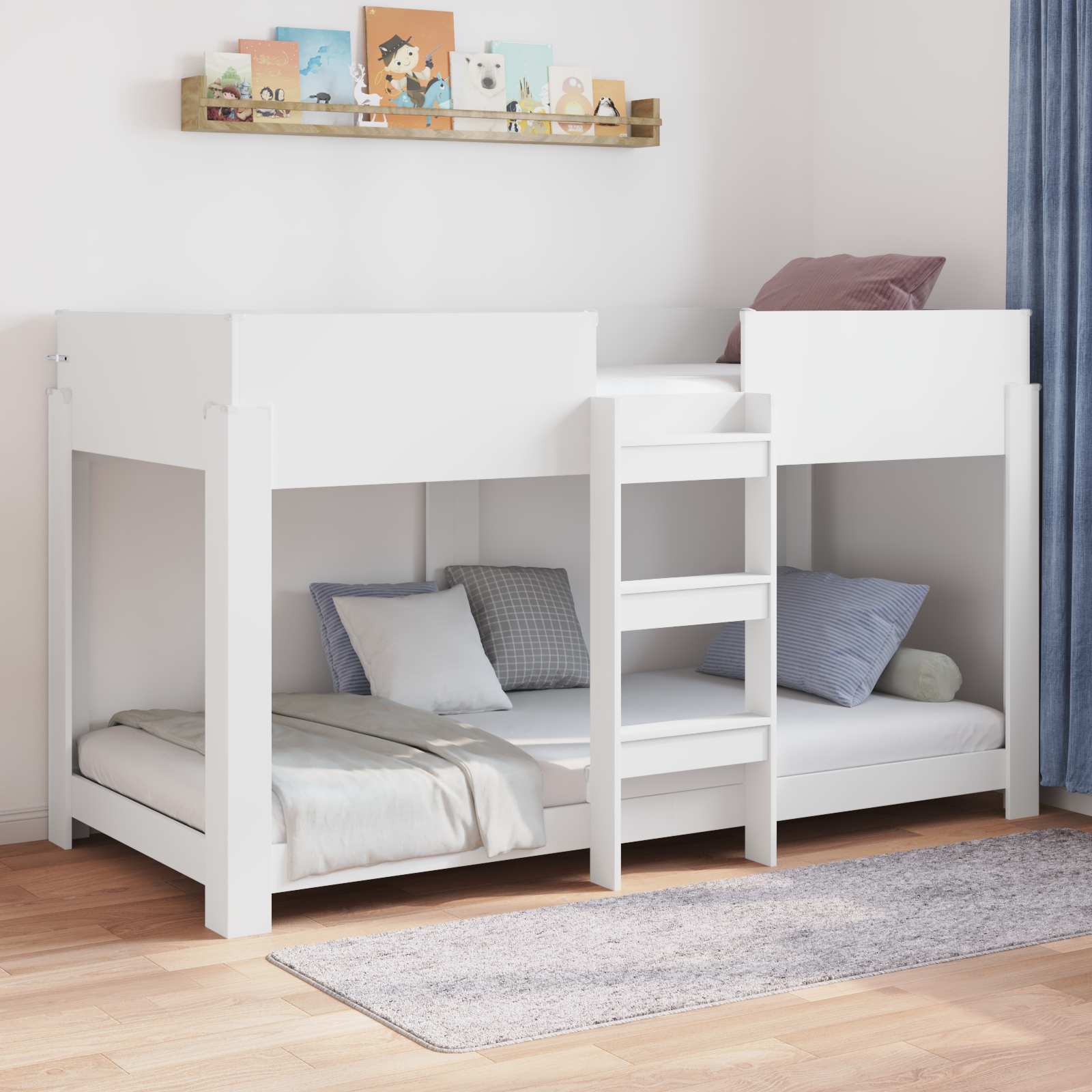 Cama Litera para Niños 75 x 190 cm Madera de ingeniería