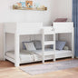 Cama Beliche para Crianças 75 x 190 cm Madeira Manufaturada