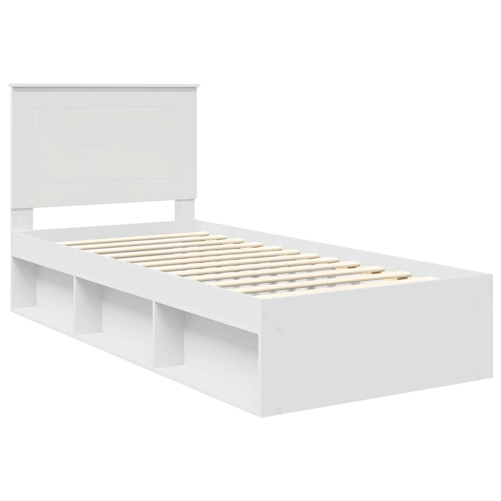 Estructura de cama 100 x 200 cm Madera de pino macizo