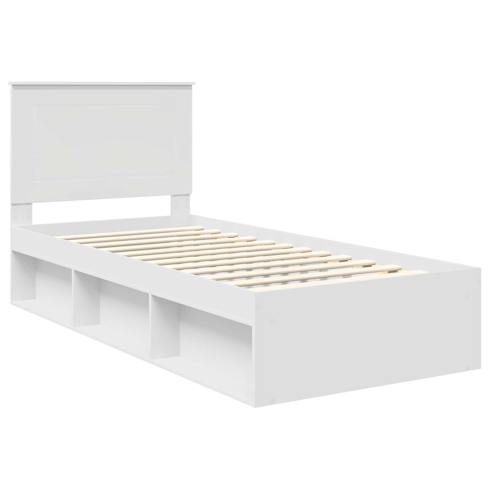 Estructura de cama 100 x 200 cm Madera de pino macizo