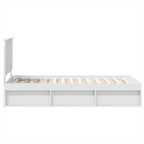 Estructura de cama 100 x 200 cm Madera de pino macizo