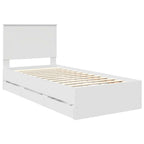 Estructura de cama con cajón 100 x 200 cm Madera Ingenieril
