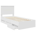 Estructura de cama con cajón 100 x 200 cm Madera Ingenieril