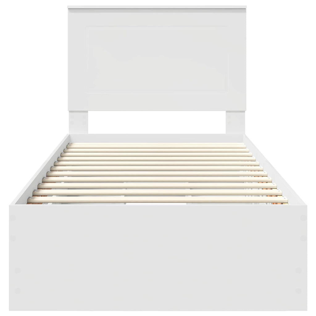 Estructura de cama con cajón 100 x 200 cm Madera Ingenieril