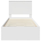 Estructura de cama con cajón 100 x 200 cm Madera Ingenieril