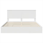 Cama con almacenamiento 180 x 200 cm Madera de ingeniería