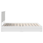 Cama con almacenamiento 140 x 200 cm Madera de ingeniería