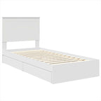 Cama con almacenamiento 90 x 190 cm Madera de ingeniería