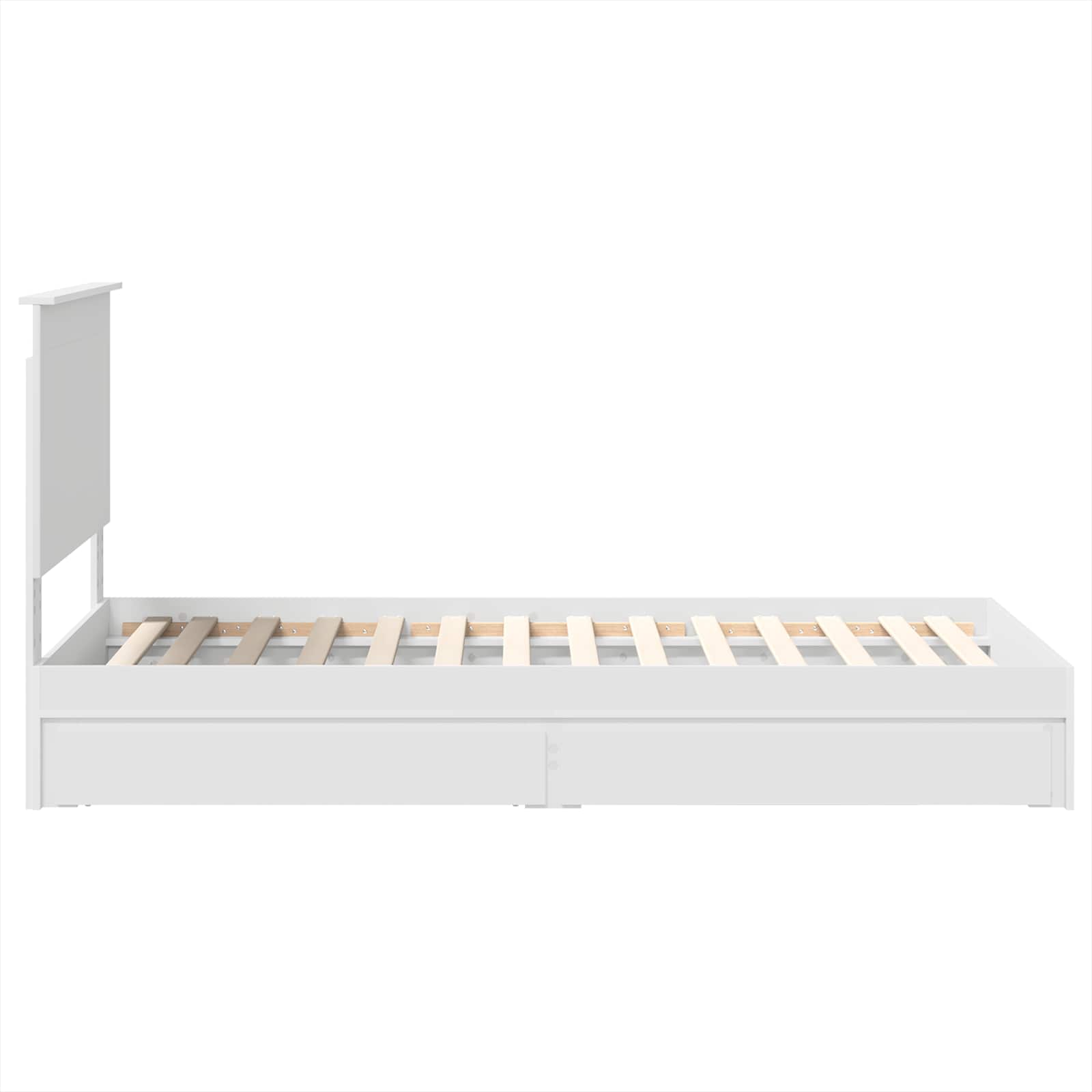 Cama con almacenamiento 90 x 190 cm Madera de ingeniería