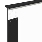 Cama con almacenamiento Negro 90 x 190 cm Madera de ingeniería