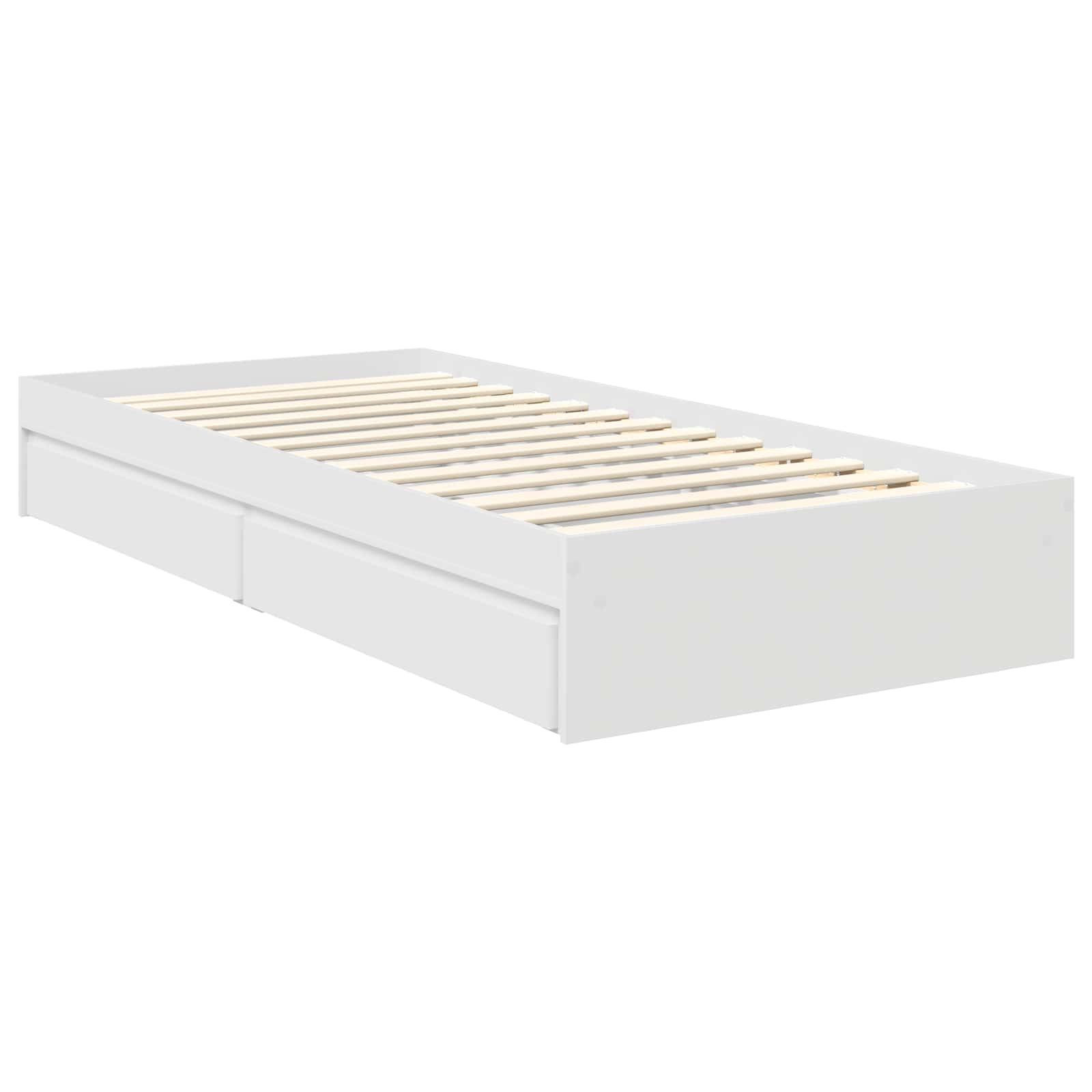 Cama con almacenamiento 90 x 200 cm Madera de ingeniería
