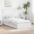 Cama con almacenamiento 75 x 190 cm Madera de ingeniería