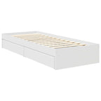 Cama con almacenamiento 75 x 190 cm Madera de ingeniería
