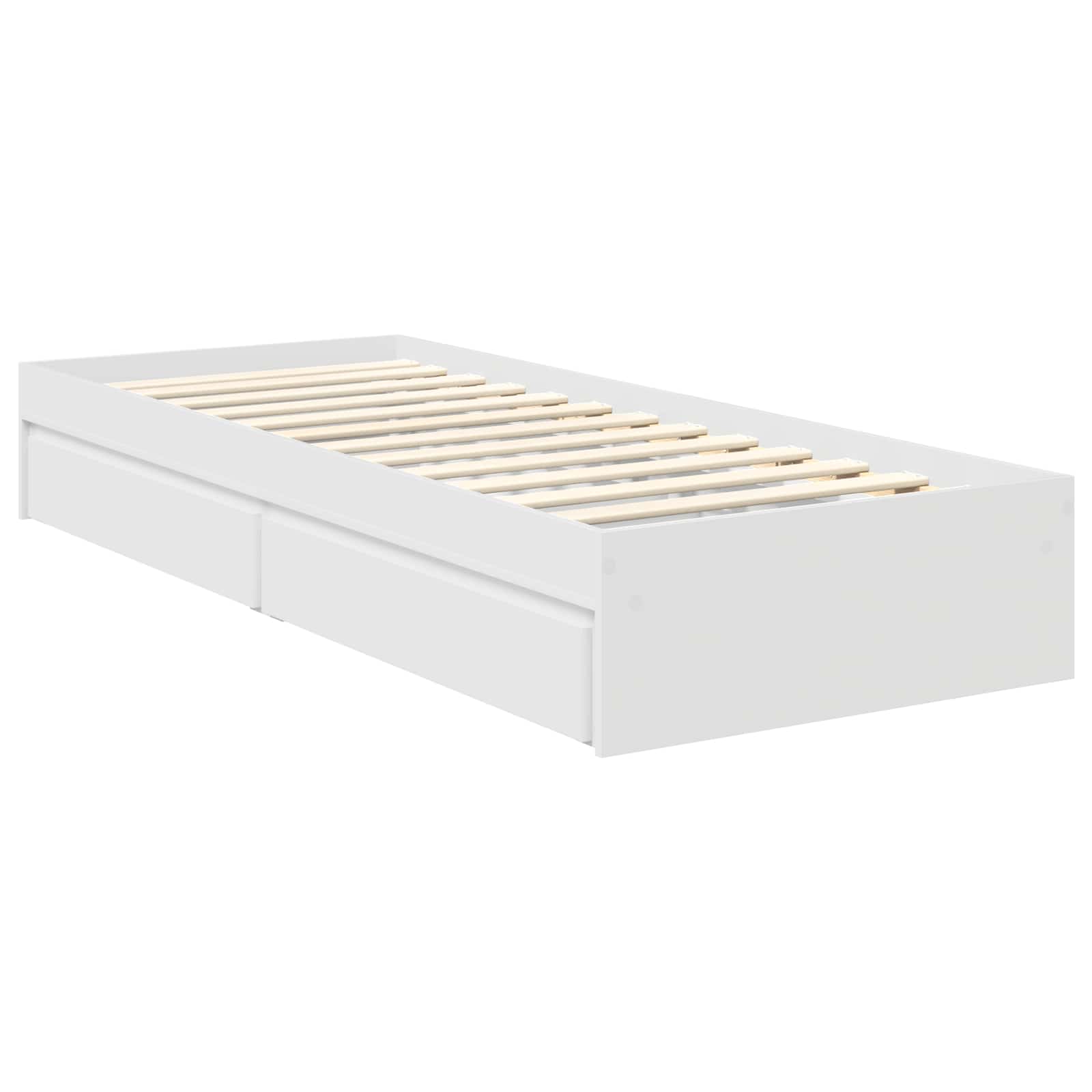Cama con almacenamiento 75 x 190 cm Madera de ingeniería