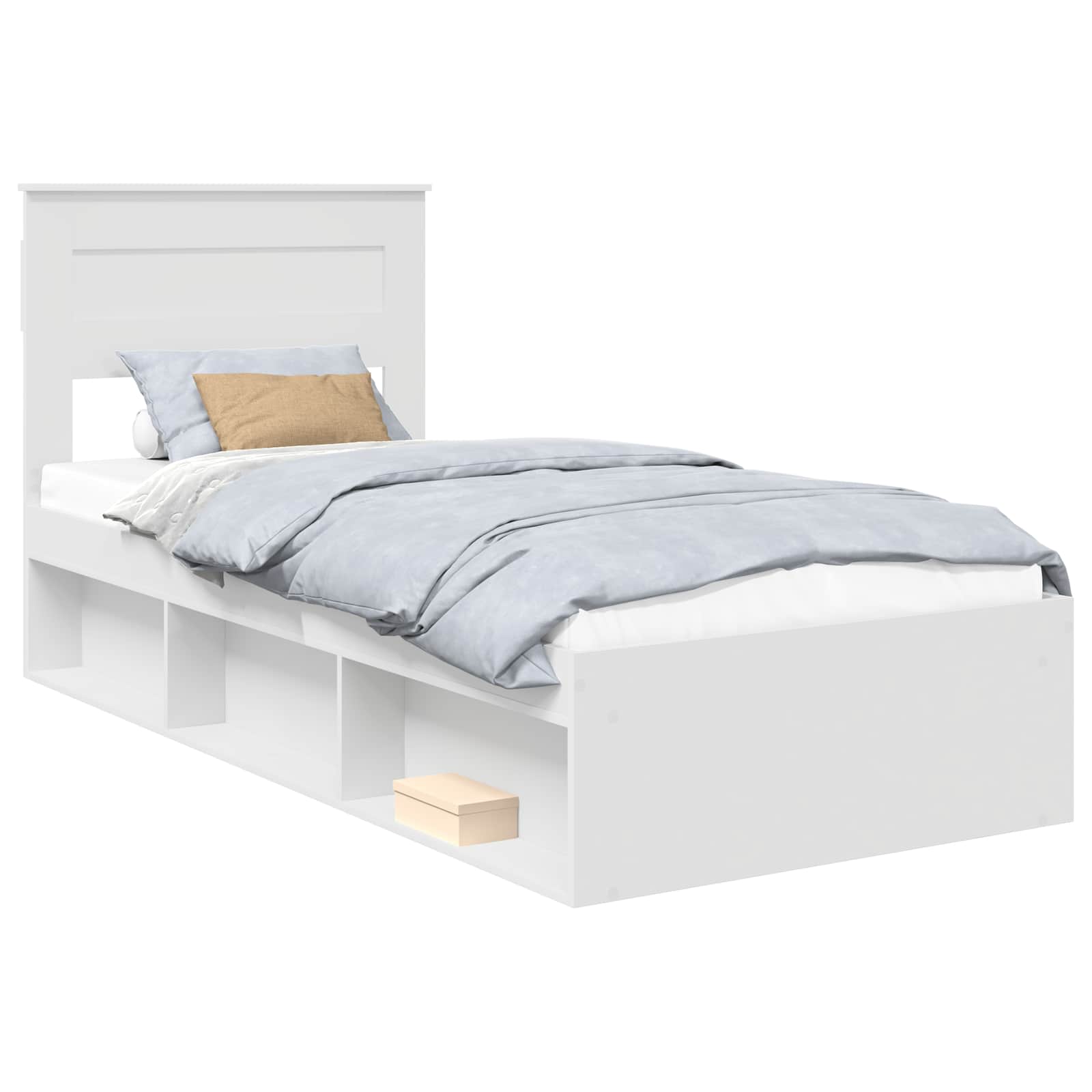 Estructura de cama 100 x 200 cm Madera de pino macizo
