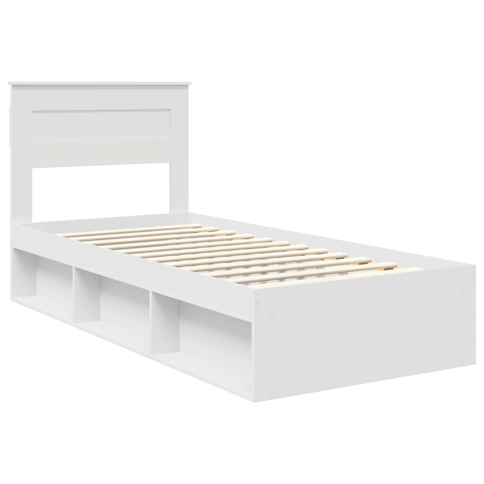 Estructura de cama 100 x 200 cm Madera de pino macizo