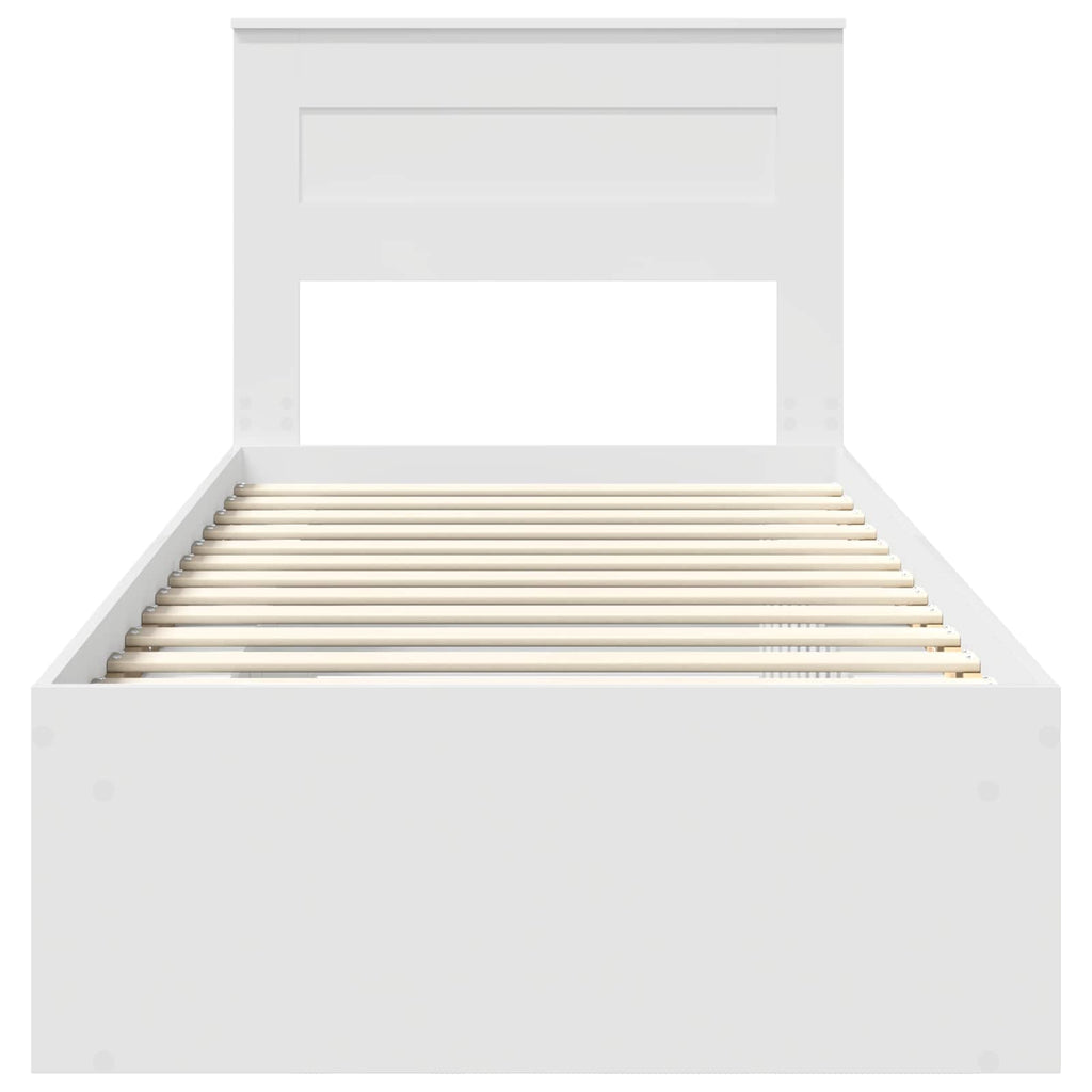 Estructura de cama 100 x 200 cm Madera de pino macizo