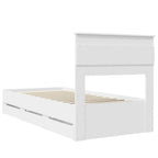 Estructura de cama con cajón 100 x 200 cm Madera Ingenieril