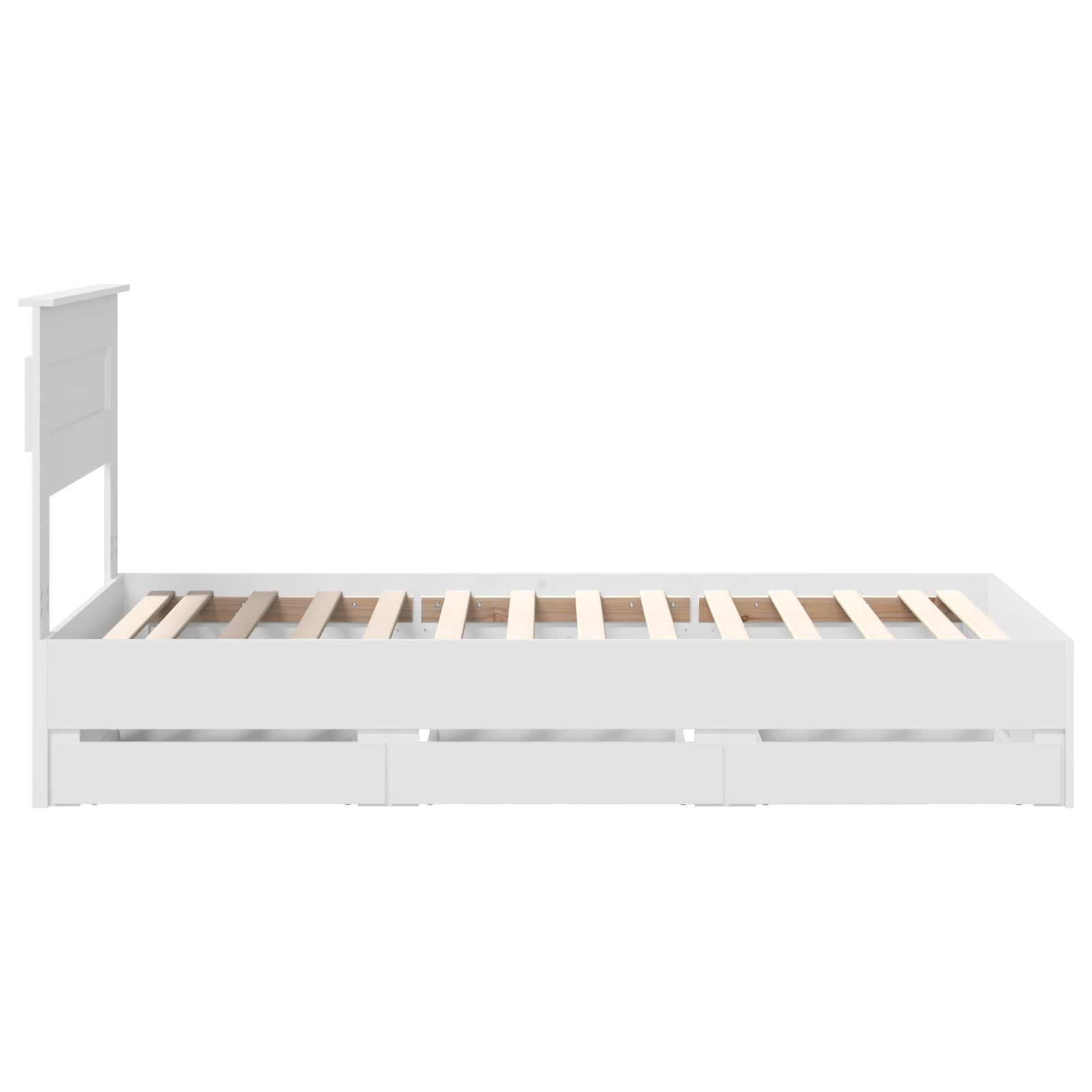 Estructura de cama con cajón 100 x 200 cm Madera Ingenieril
