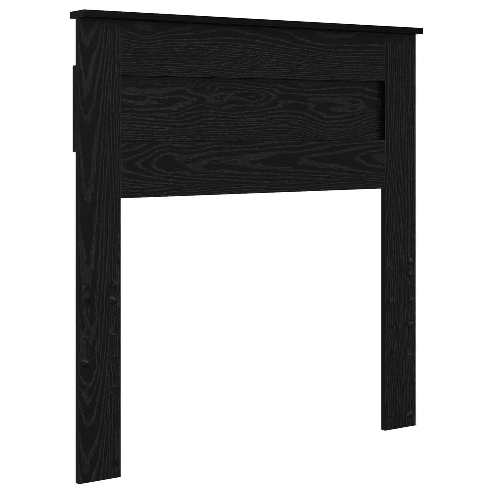 Estructura de cama Roble Negro 90 x 200 cm Madera de ingeniería