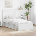 Estructura de cama 100 x 200 cm Madera de pino macizo