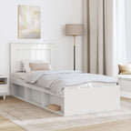 Estructura de cama 100 x 200 cm Madera de pino macizo