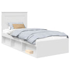 Estructura de cama 100 x 200 cm Madera de pino macizo