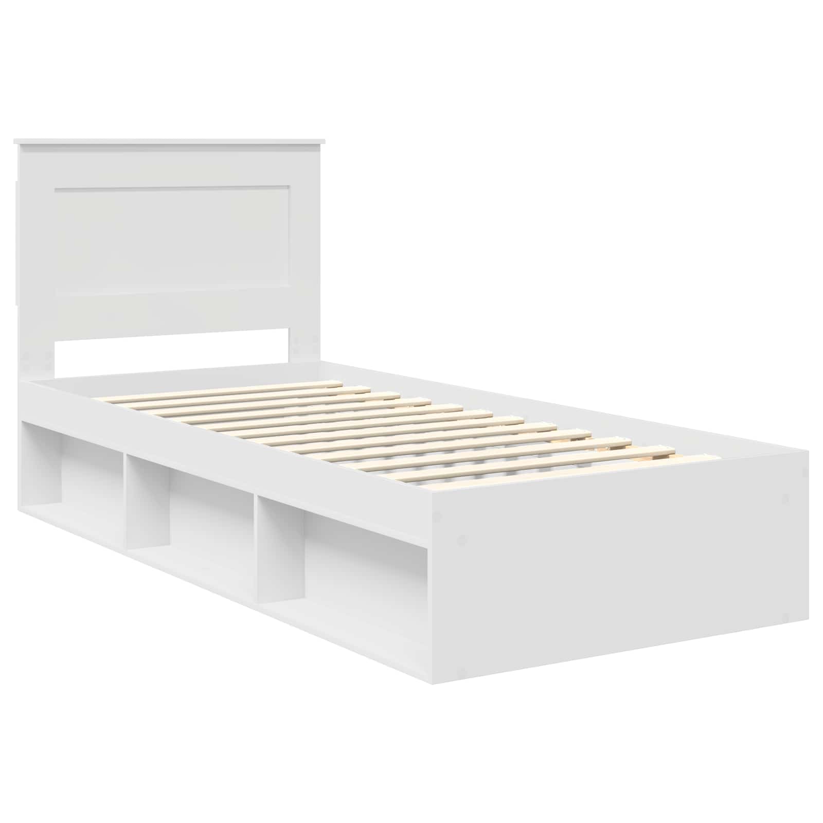 Estructura de cama 100 x 200 cm Madera de pino macizo