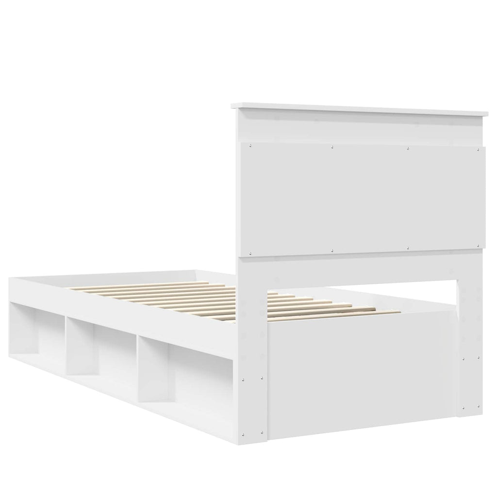 Estructura de cama 100 x 200 cm Madera de pino macizo