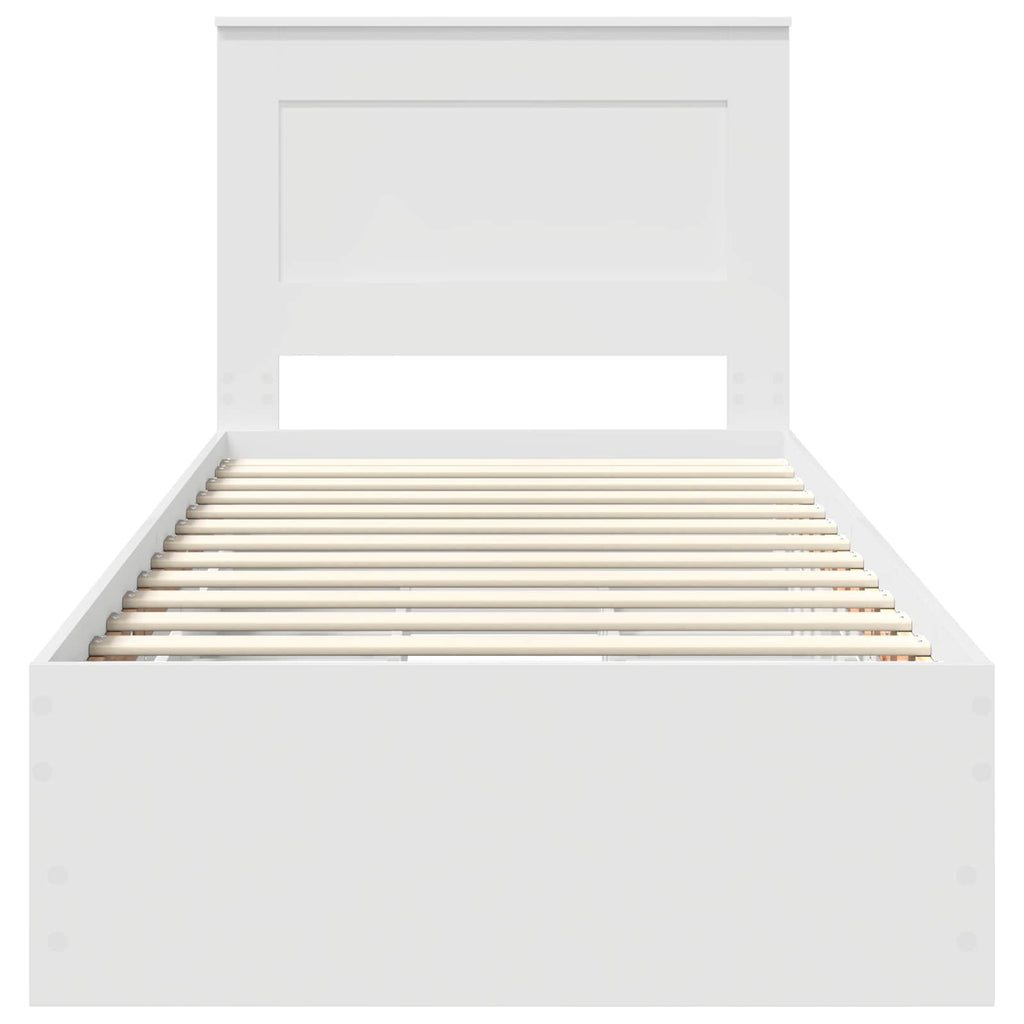 Estructura de cama con cajón 100 x 200 cm Madera Ingenieril