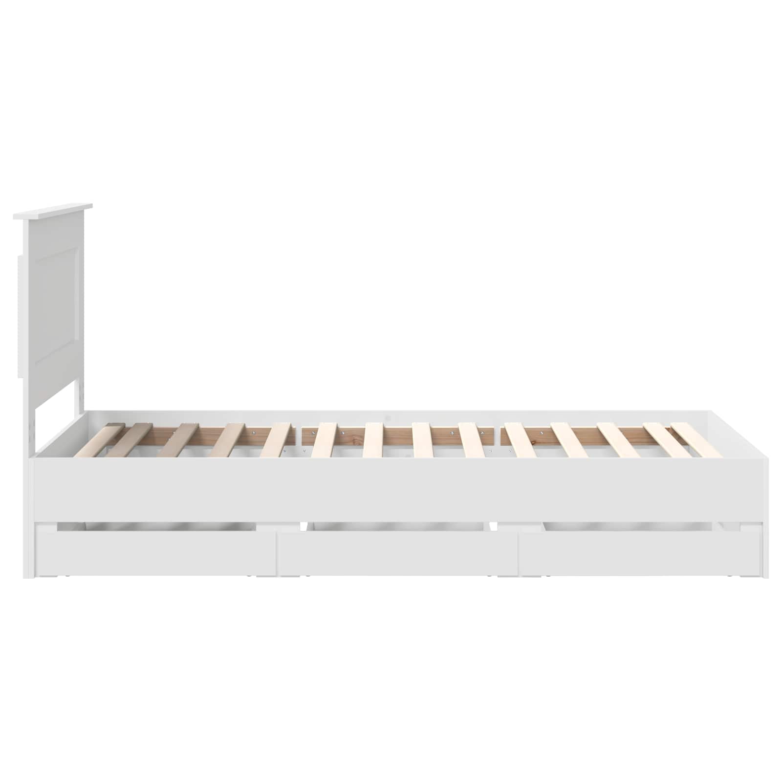 Estructura de cama con cajón 100 x 200 cm Madera Ingenieril