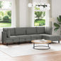 3-piece Living Room Furniture Set Sand Fabric
