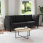 3-piece Living Room Furniture Set Sand Fabric