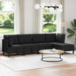 3-piece Living Room Furniture Set Sand Fabric