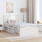 Estructura de cama 100 x 200 cm Madera de pino macizo