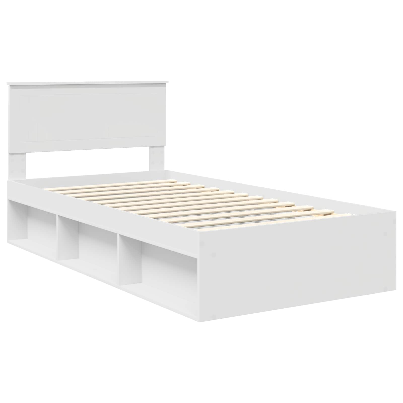 Estructura de cama 100 x 200 cm Madera de pino macizo